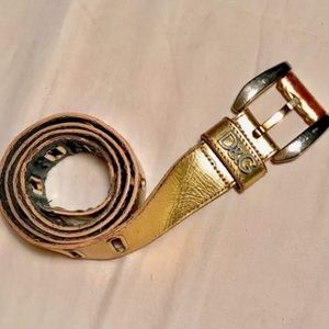 DOLCE & GABBANA  GOLD BELT